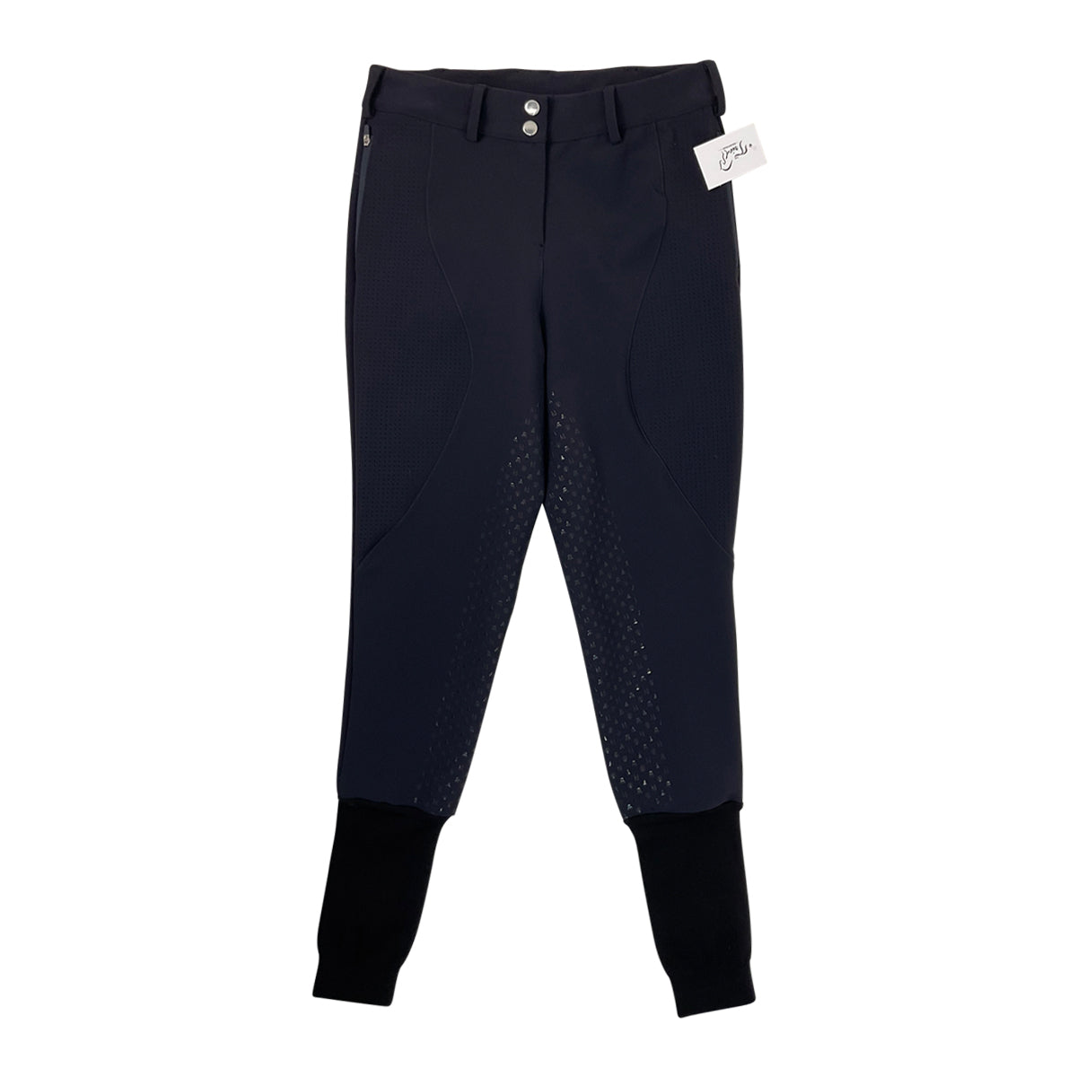 LA Equestrian The Bel Air Flattering Fit Breeches  in Navy