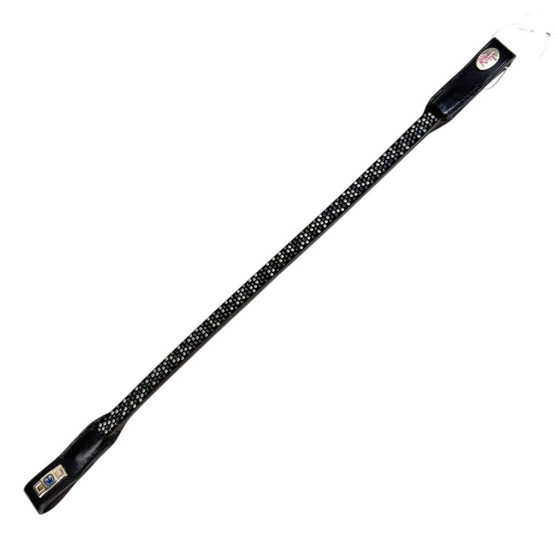 Stübben Bling Browband in Black Crystals