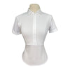 Horse Pilot 'AeroMesh' S/S Polo  in White - Women's XS