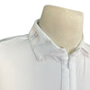 Horse Pilot 'AeroMesh' S/S Polo  in White - Women's XS