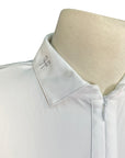 Horse Pilot 'AeroMesh' S/S Polo  in White - Women's XS