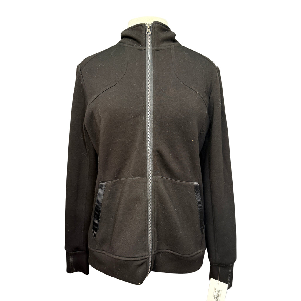 Kastel Fitted Full Zip Jacket in Black