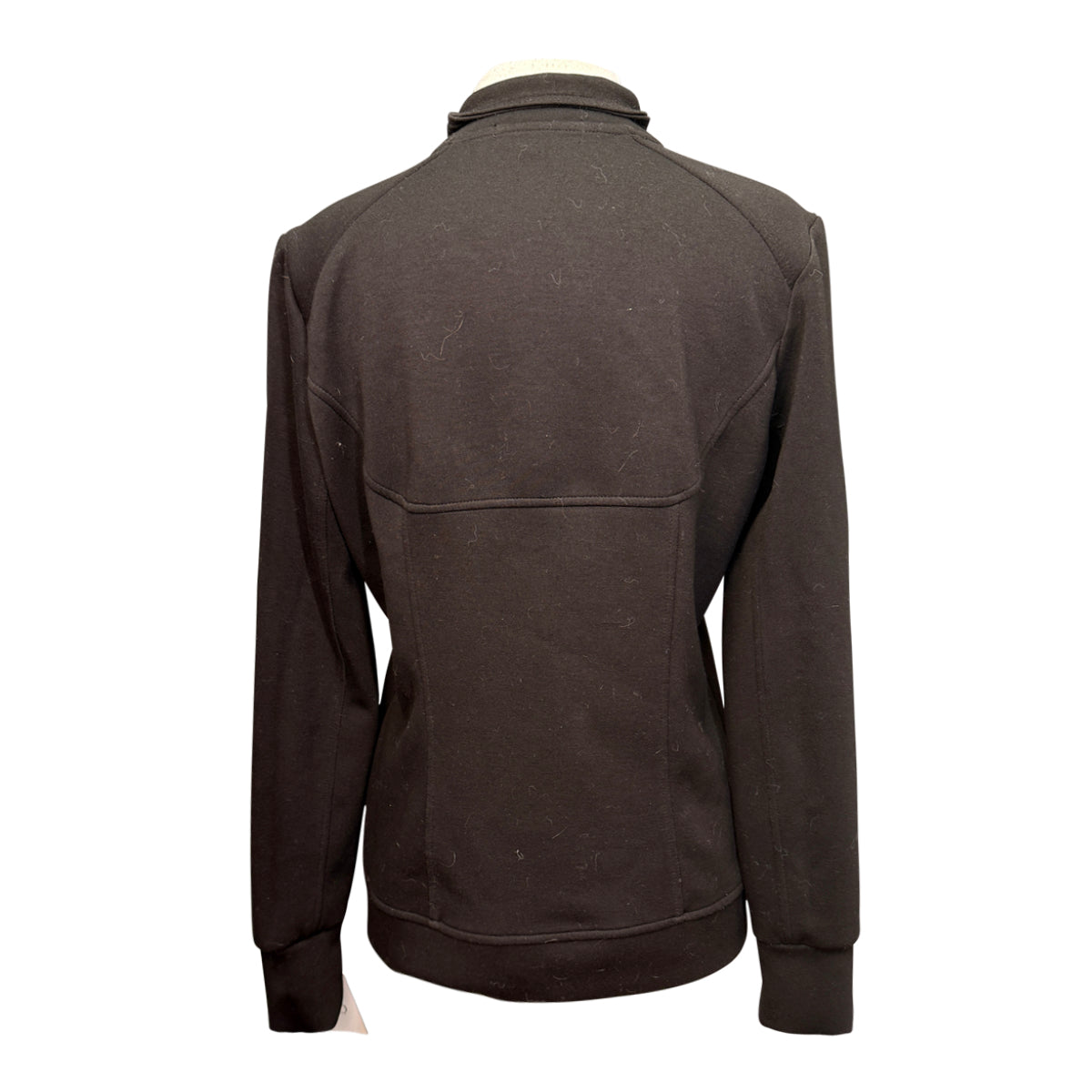 Kastel Fitted Full Zip Jacket in Black
