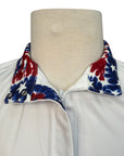 R.J. Classics Kids 'Sadie Jr.' Show Shirt in White/USA Tie Dye