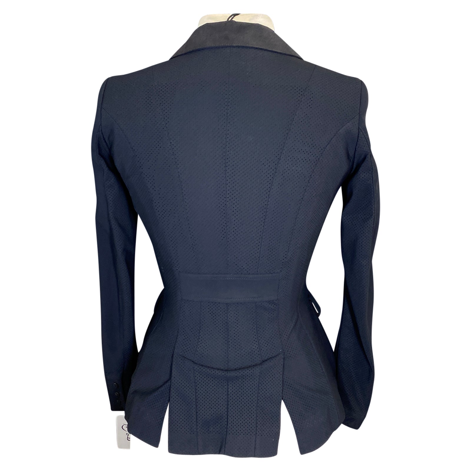 Cavalleria Toscana GP Perforated Competition Jacket in Navy/Black Piping - Women's IT 42 (US 8)