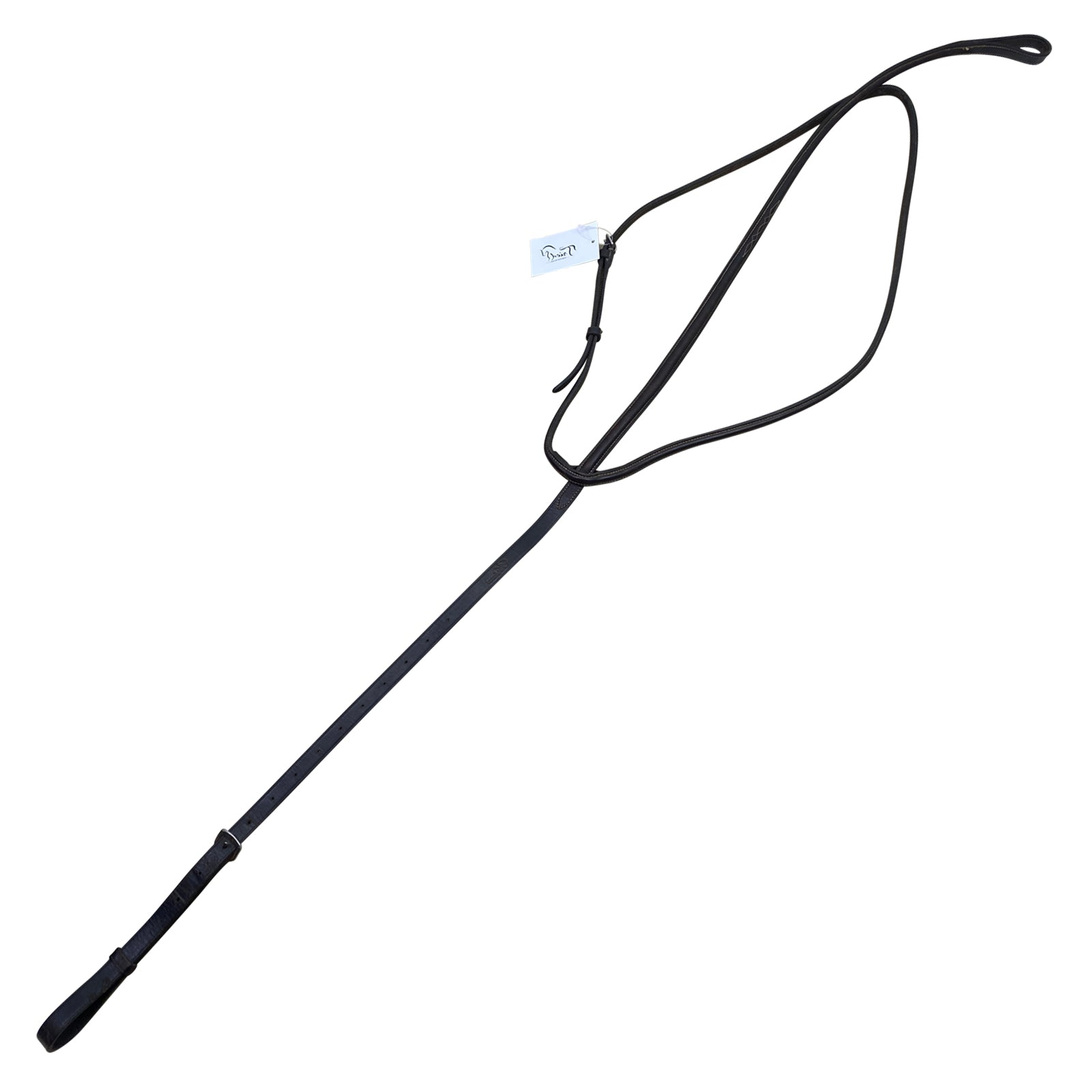 Vespucci Raised Fancy Standing Martingale in Brown - Cob