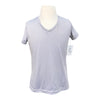 TuffRider 'Taylor' EquiCool Short Sleeve V-Neck Tee in Lilac Grey