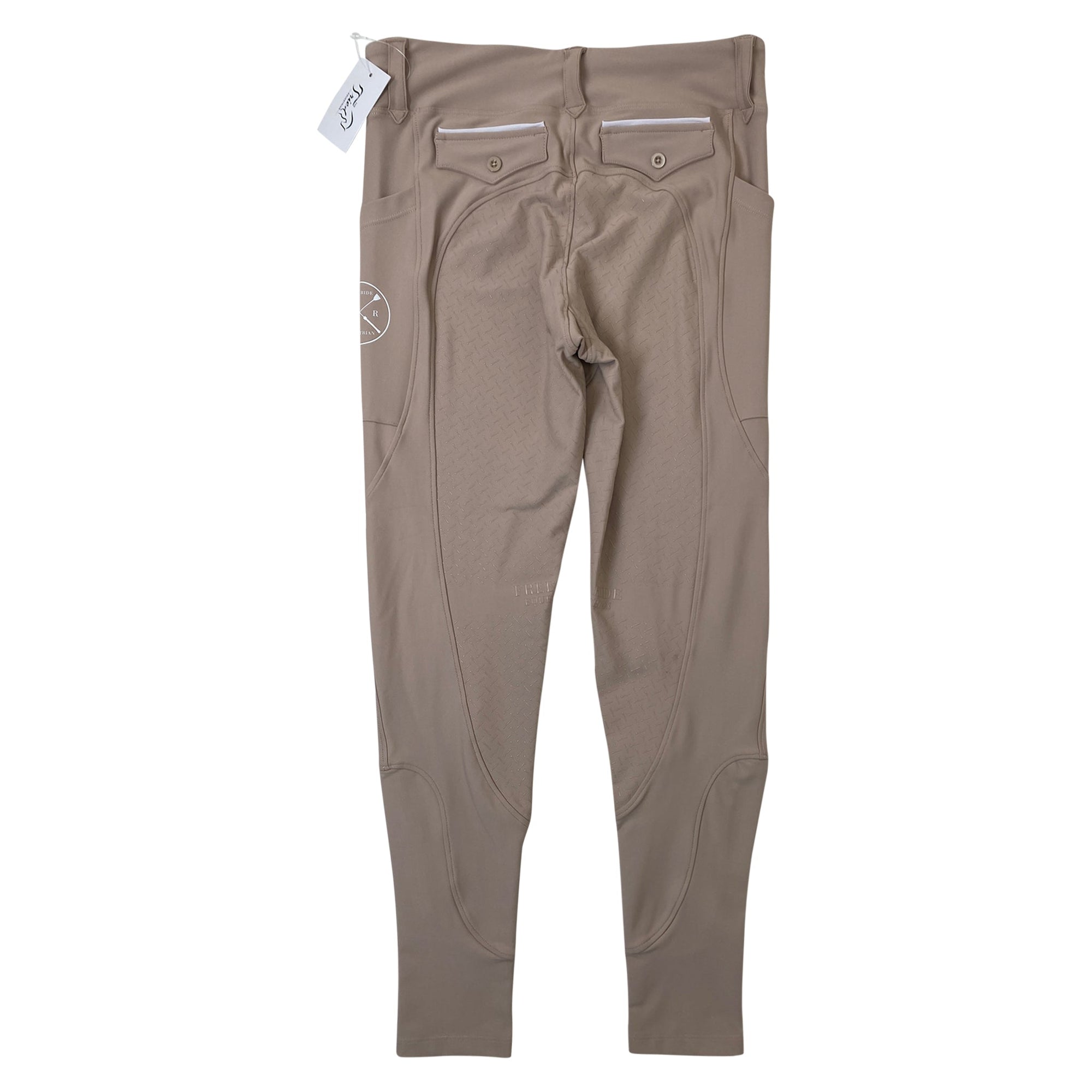 Free Ride Equestrian 'Lux Hybrid' Full Seat Breeches in Tan