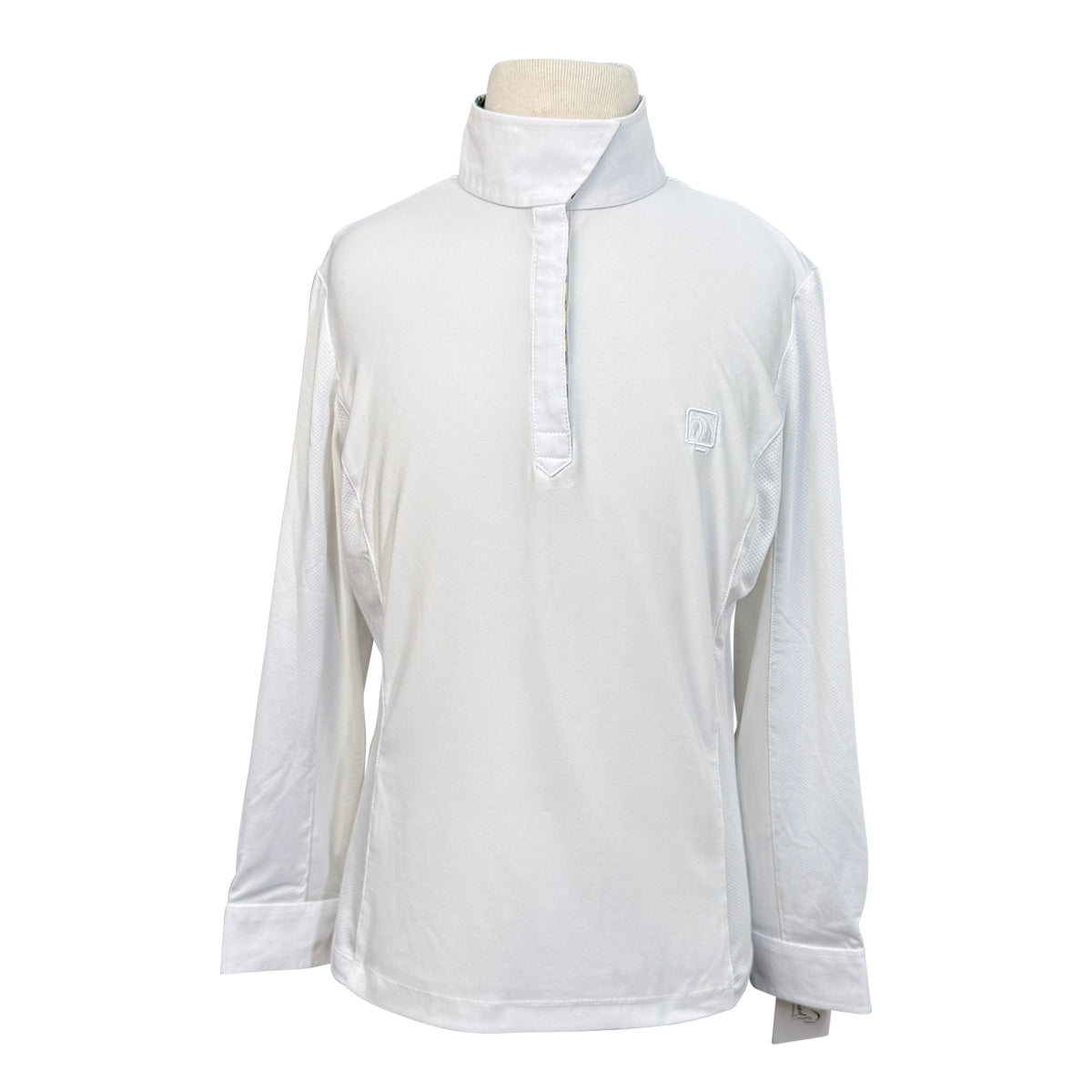 Romfh &#39;Sarah&#39; Long Sleeve Show Shirt in White/Butterflies