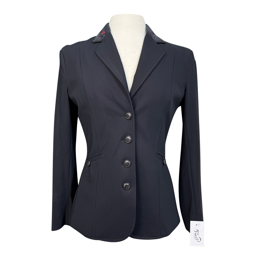 MaKeBe Cindy Tech Fabric Show Coat in Black