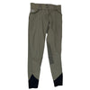 Ghodho 'Aubrie Pro' Knee Patch Breeches in Taupe