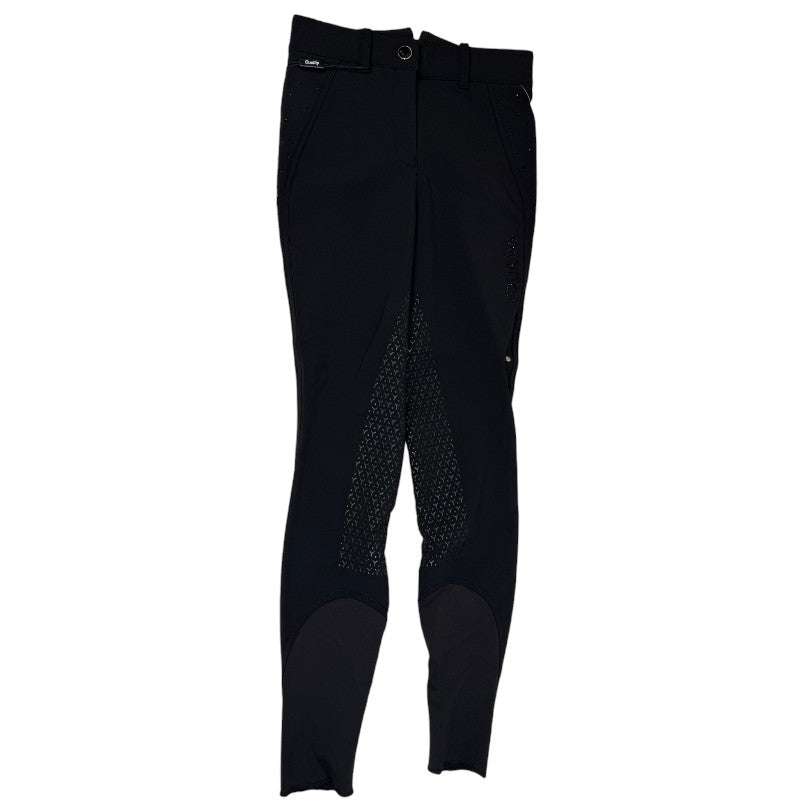 Equiline 'Vita Alta' Full Seat Breech in Black