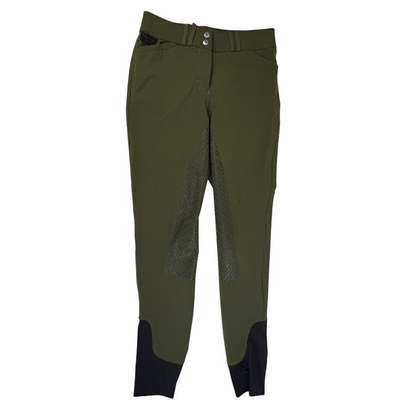 Dover Saddlery 'Dalton' Full Seat Breeches in Green