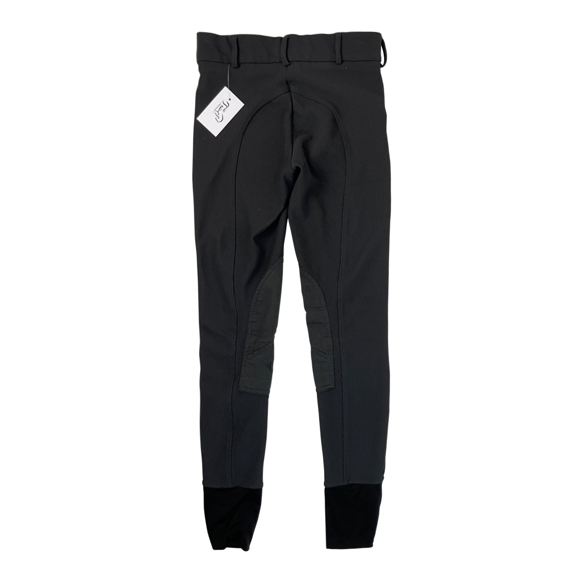 TuffRider Ribb Knee Patch Breech  in Grey - Women's 28