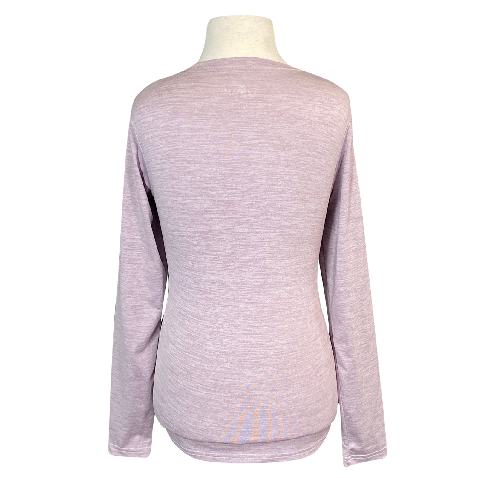 Back of Horseware Kid's Long Sleeve Baselayer in Lilac - Children's 9/10