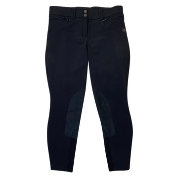 Ariat 'Mikelli' Softshell Winter Breeches in Black