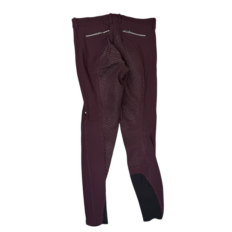 Equiline 'G-Zone' Breeches in Burgundy