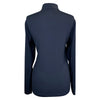 Back of Dover Saddlery 'CoolBlast' Sunshirt in Black - Women's XS