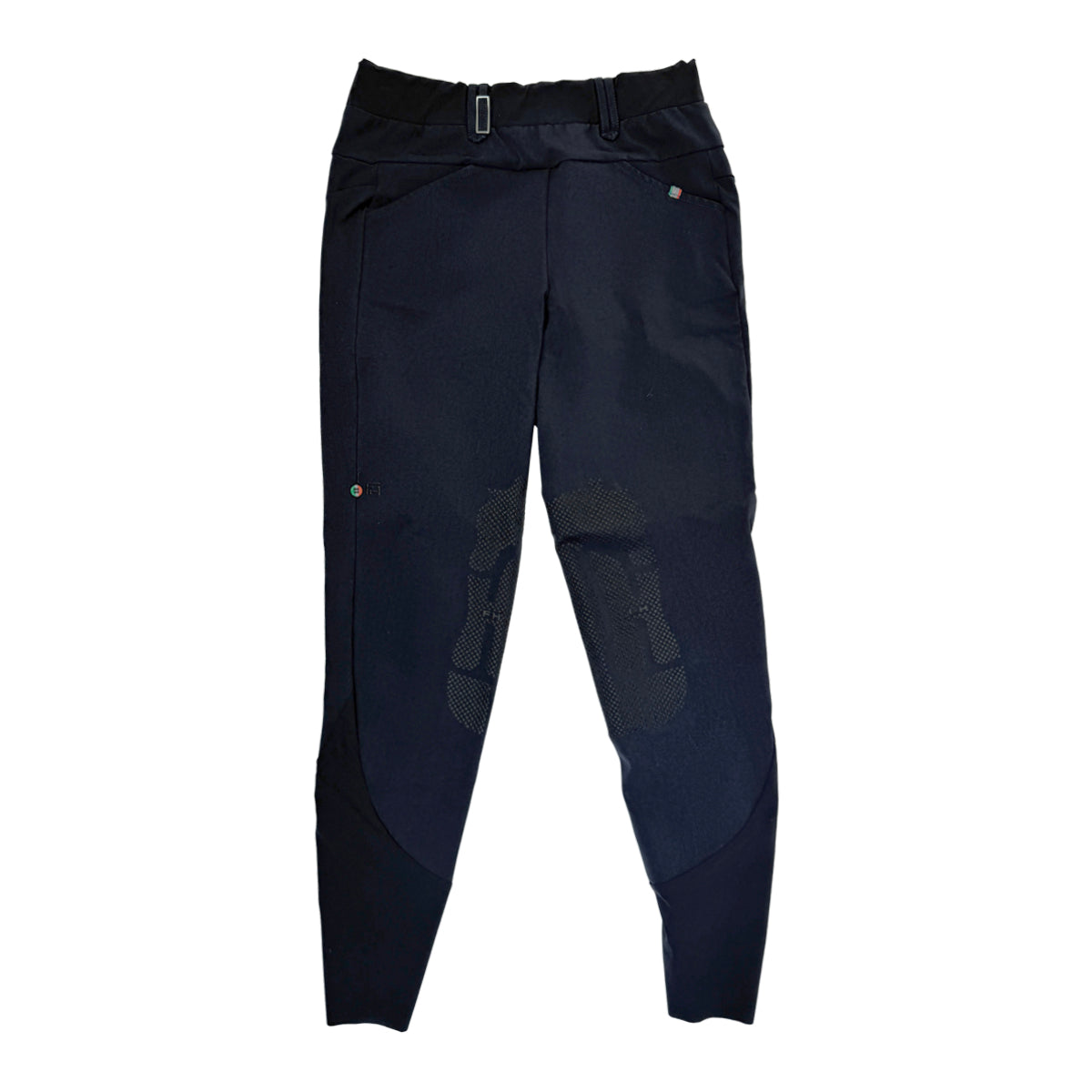For Horses Knee Patch Breech in Navy