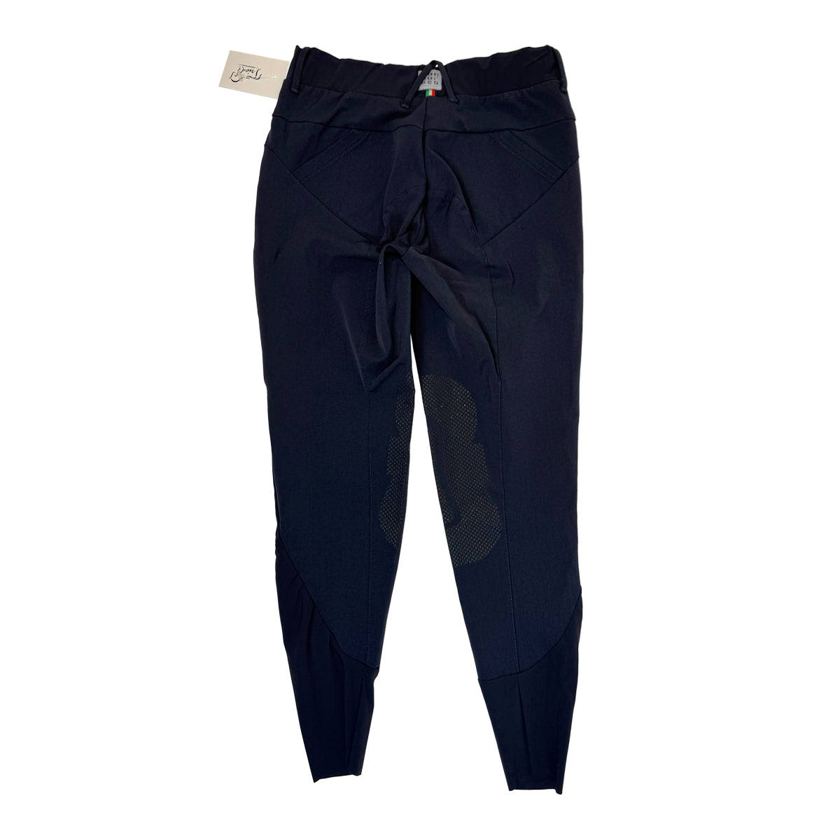 For Horses Knee Patch Breech in Navy