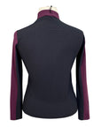 Yagya Schooling Top in Burgundy/Blac