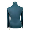 Asmar Equestrian 1/4 Zip Shirt in Green/Black