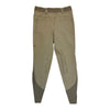 For Horses 'Pull On' Knee Patch Breech in Tan - Women's IT 42 (US 28)