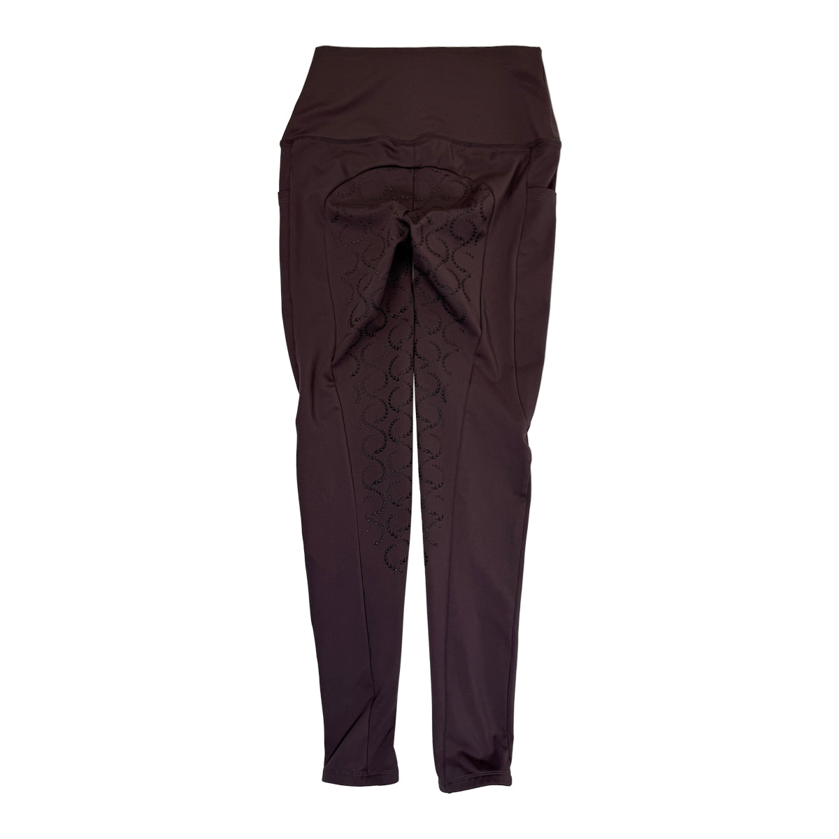 Horze Full Seat Grip Riding Tights in Burgundy