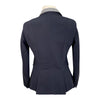 EGO7 'Elegance CL' Show Coat in Navy/Grey