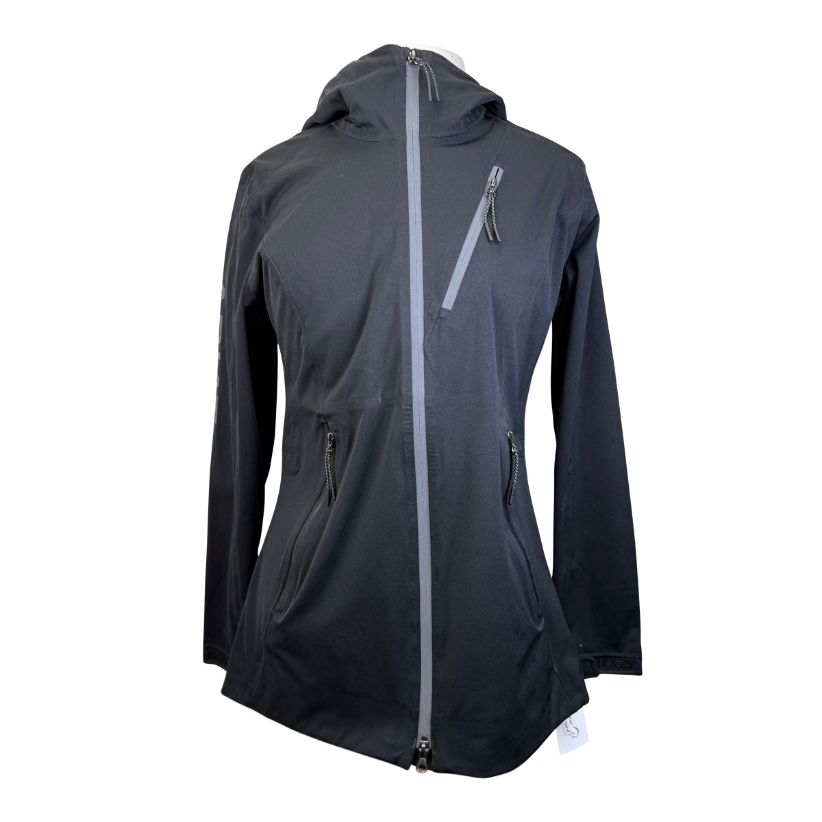 Ariat Hooded Rain Jacket in Black