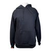Struck Embossed Hoodie in Black