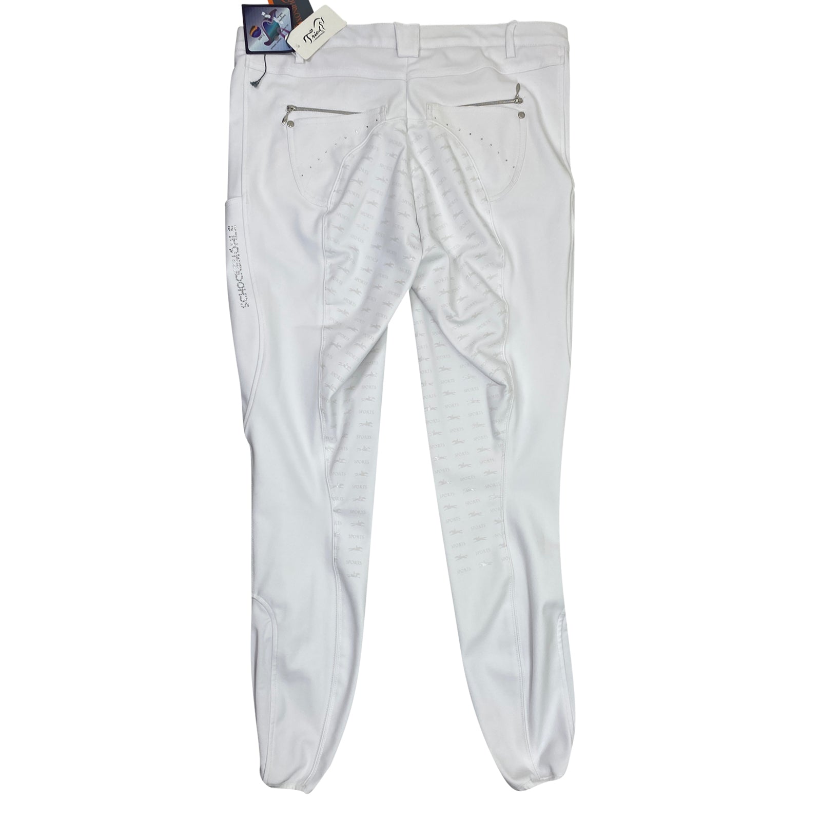 Schockemöhle 'Victory' Breeches in White - Women's 36R