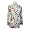 Royal Equestrian Base Layer in White/Royal
