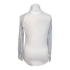 Ovation 'Altitude' Show Shirt in White/Grey Horse Print - Women's Large