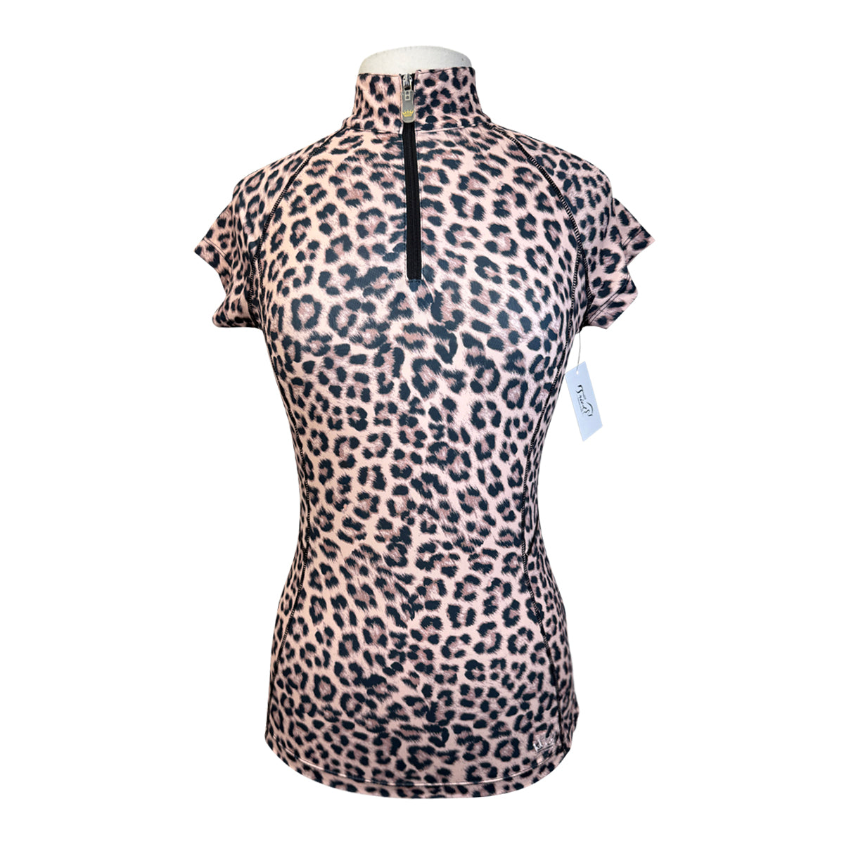 Kastel Denmark Short Sleeve Shirt in Cheetah Print