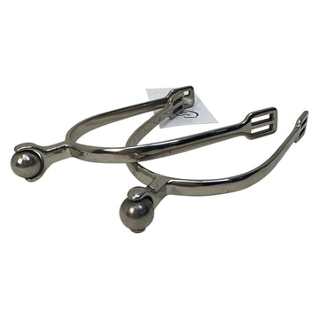 Roller Ball Spurs in Stainless Steel