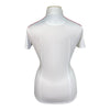 Essex Classics Talent Yarn S/S in White with Red Stripes