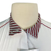 Essex Classics Talent Yarn S/S in White with Red Stripes