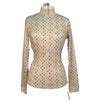 Espoir Quarter Zip Sun Shirt in Beige Queens