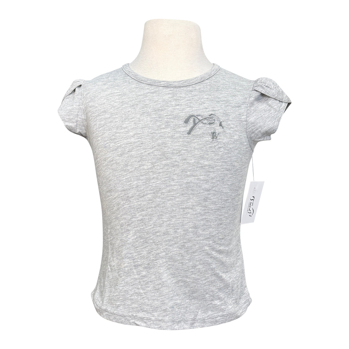 Eden by Pénélope 'Ysae' Kids T-Shirt in Heather Grey