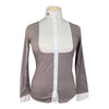 Aged Inventory Returned: MaKeBe 'Grace' Competition Shirt in Grey