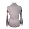Aged Inventory Returned: MaKeBe 'Grace' Competition Shirt in Grey