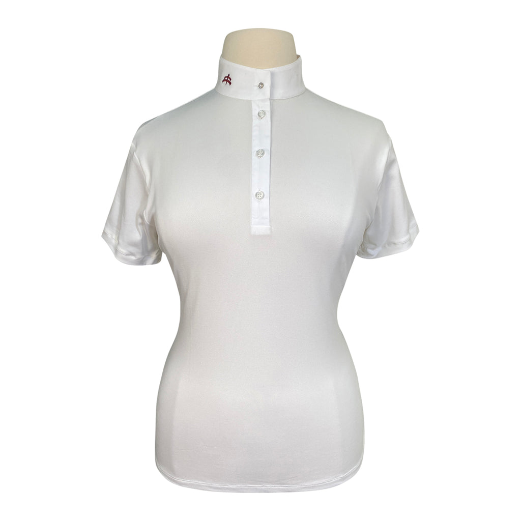 MaKeBe 'Caroline' Competition Polo in White