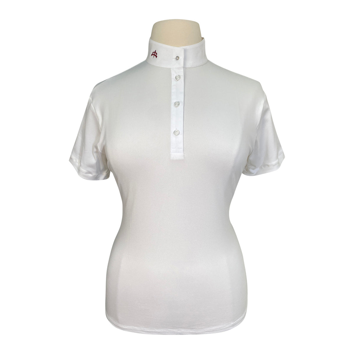 MaKeBe 'Caroline' Competition Polo in White
