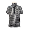 Kerrits Kids 'Summer Ride Ice Fil' Short Sleeve Shirt in Black Horsetails
