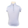 Chestnut Bay Performance Rider SkyCool® Short Sleeve Youth Shirt in Wisteria - Children's Large