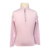 Front of Chestnut Bay Performance Rider SkyCool® Long Sleeve Youth Shirt in Orchid - Children's Medium