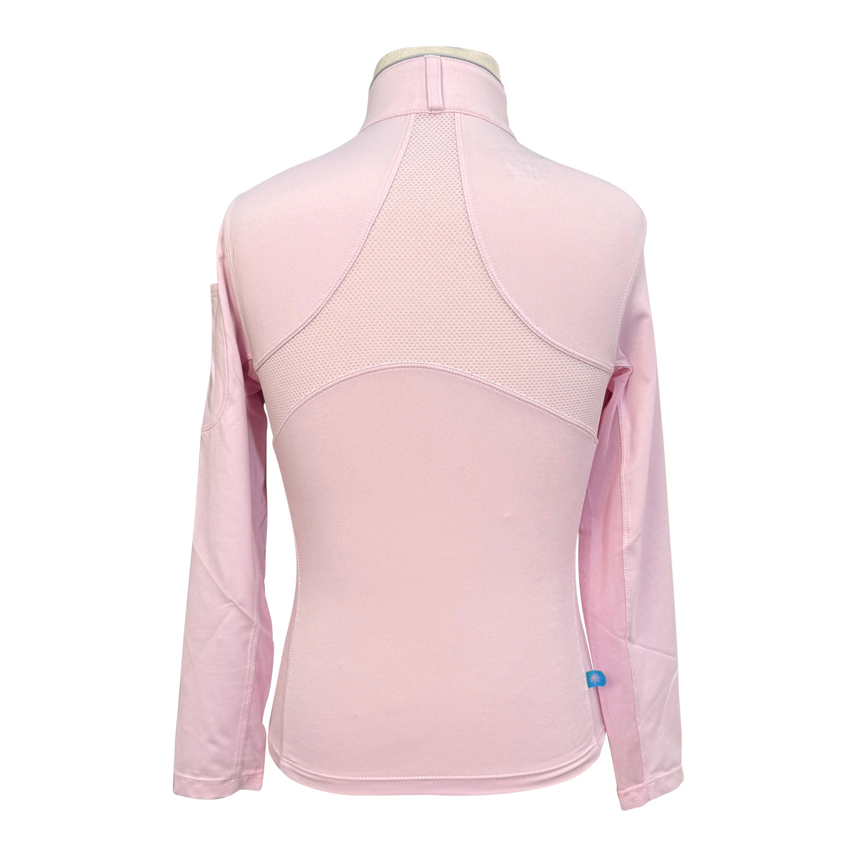 Back of Chestnut Bay Performance Rider SkyCool® Long Sleeve Youth Shirt in Orchid - Children's Small
