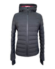 Cavalleria Toscana Revo Hooded Puffer in Black/Hidden Pink