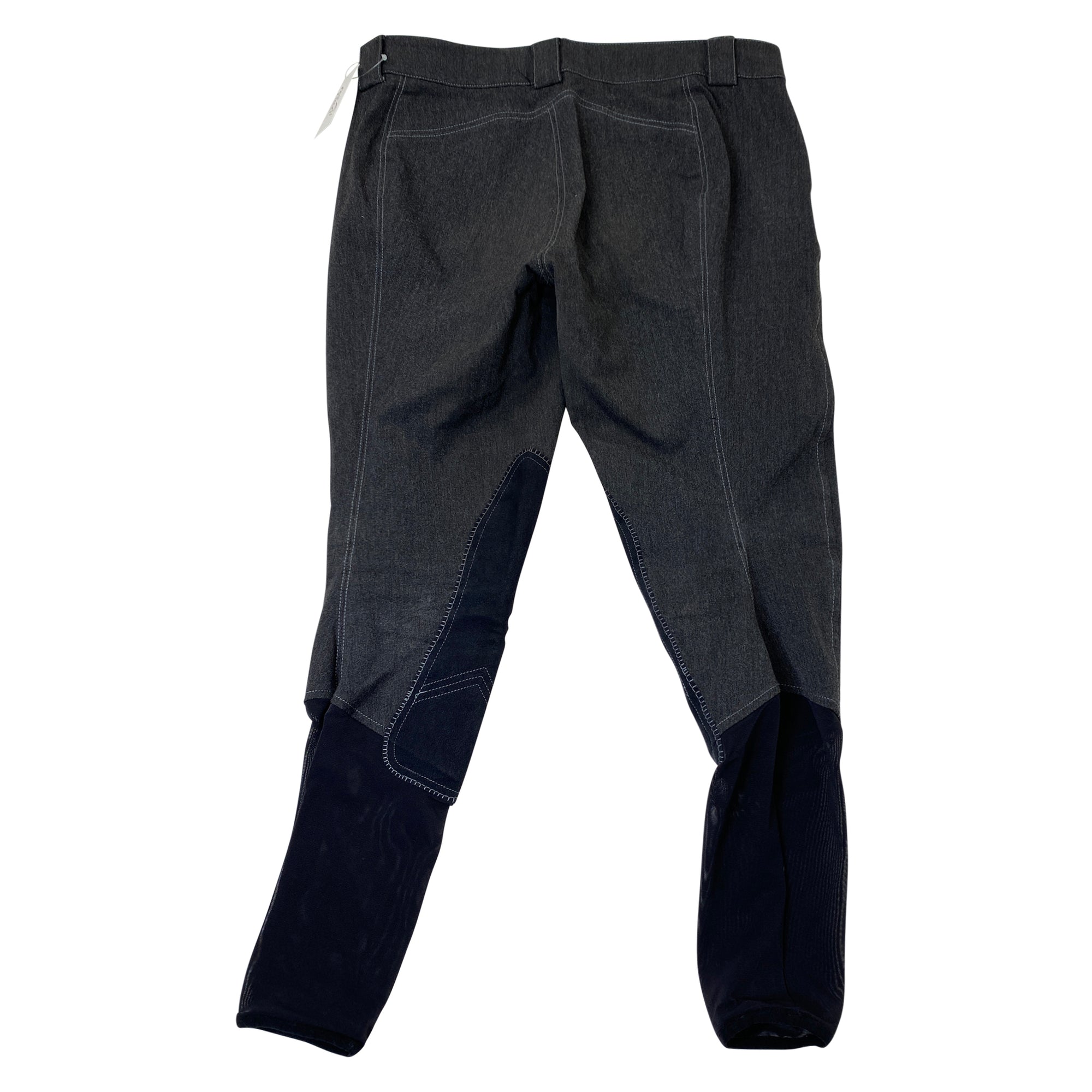 FITS Knee Patch Breeches in Charcoal 